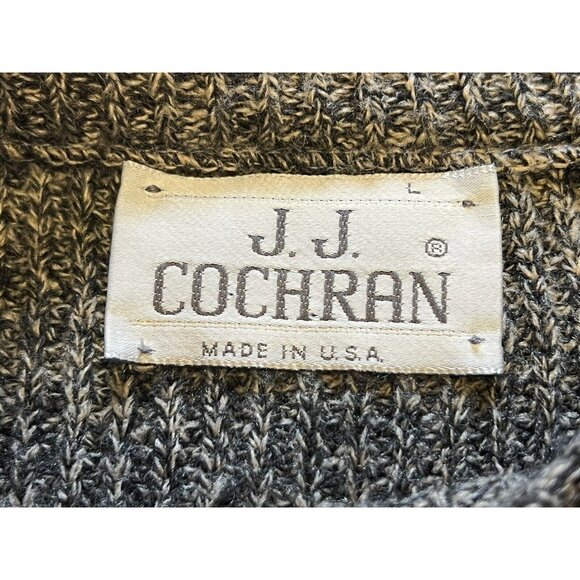 JJ Cochran Mens Sweater Size Large‎ Vintage Grandpa Holiday Career Professional - Picture 5 of 9